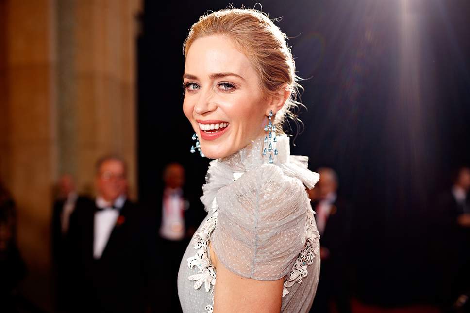 Emily Blunt on the red carpet