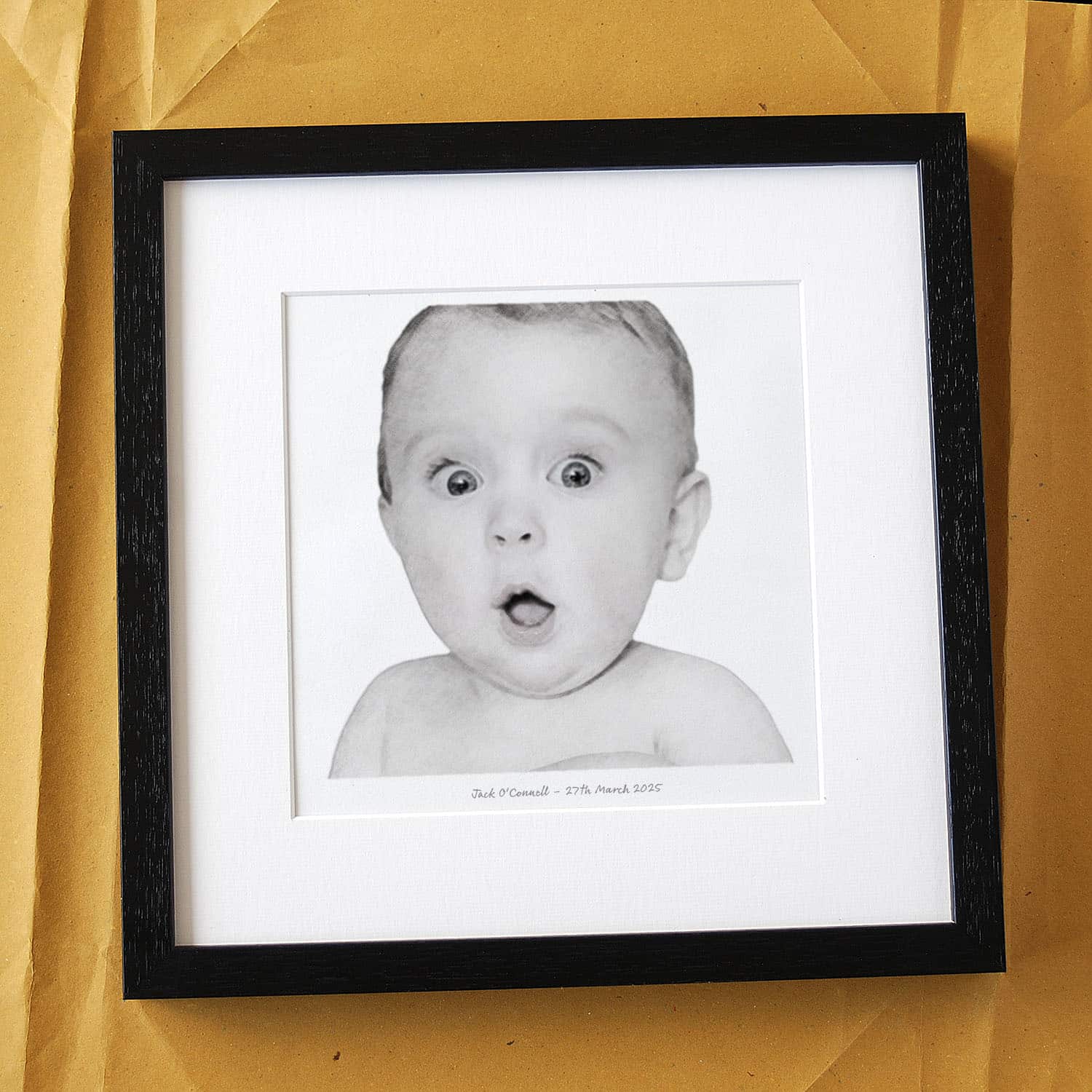 Baby Pencil Style Portrait Gift - Image 4