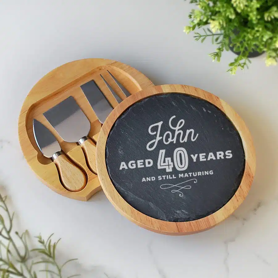 Birthday Slate Cheese Board