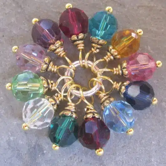 Gold Birthstone Dangles