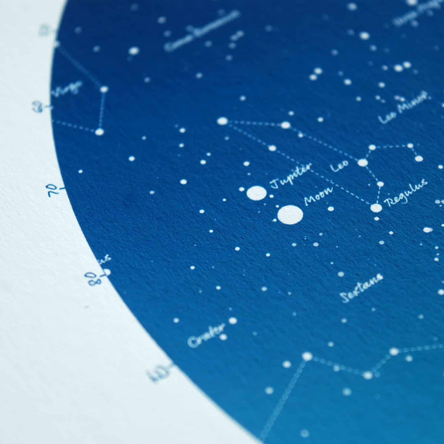 Personalised Christening Gift for Boy Star Map