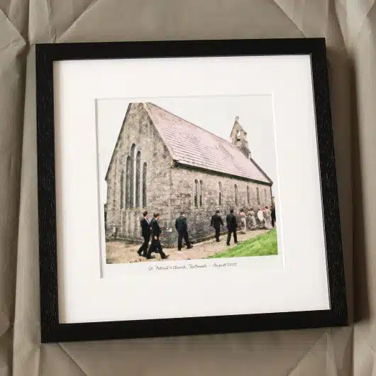 Church Pencil Sketch Print