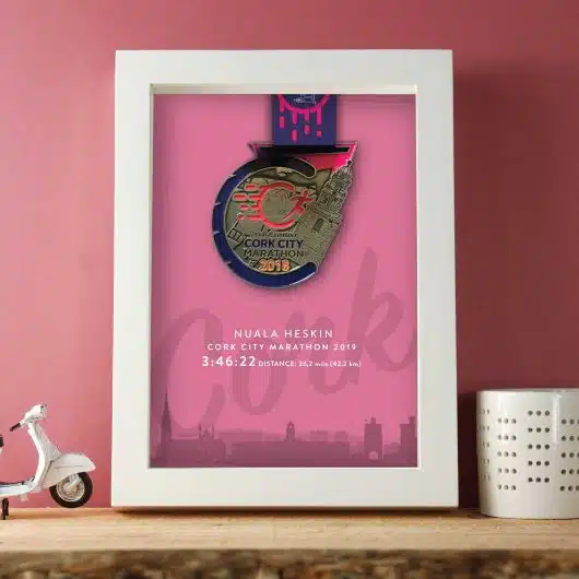 Cork-Marathon-Medal-Pink