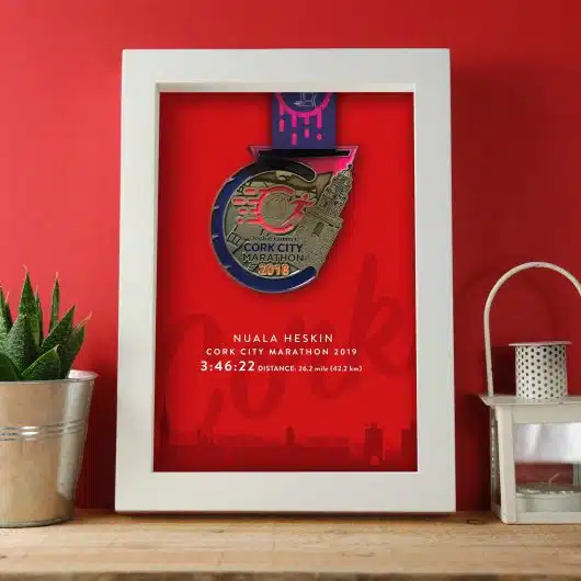 Cork Marathon Medal Frame