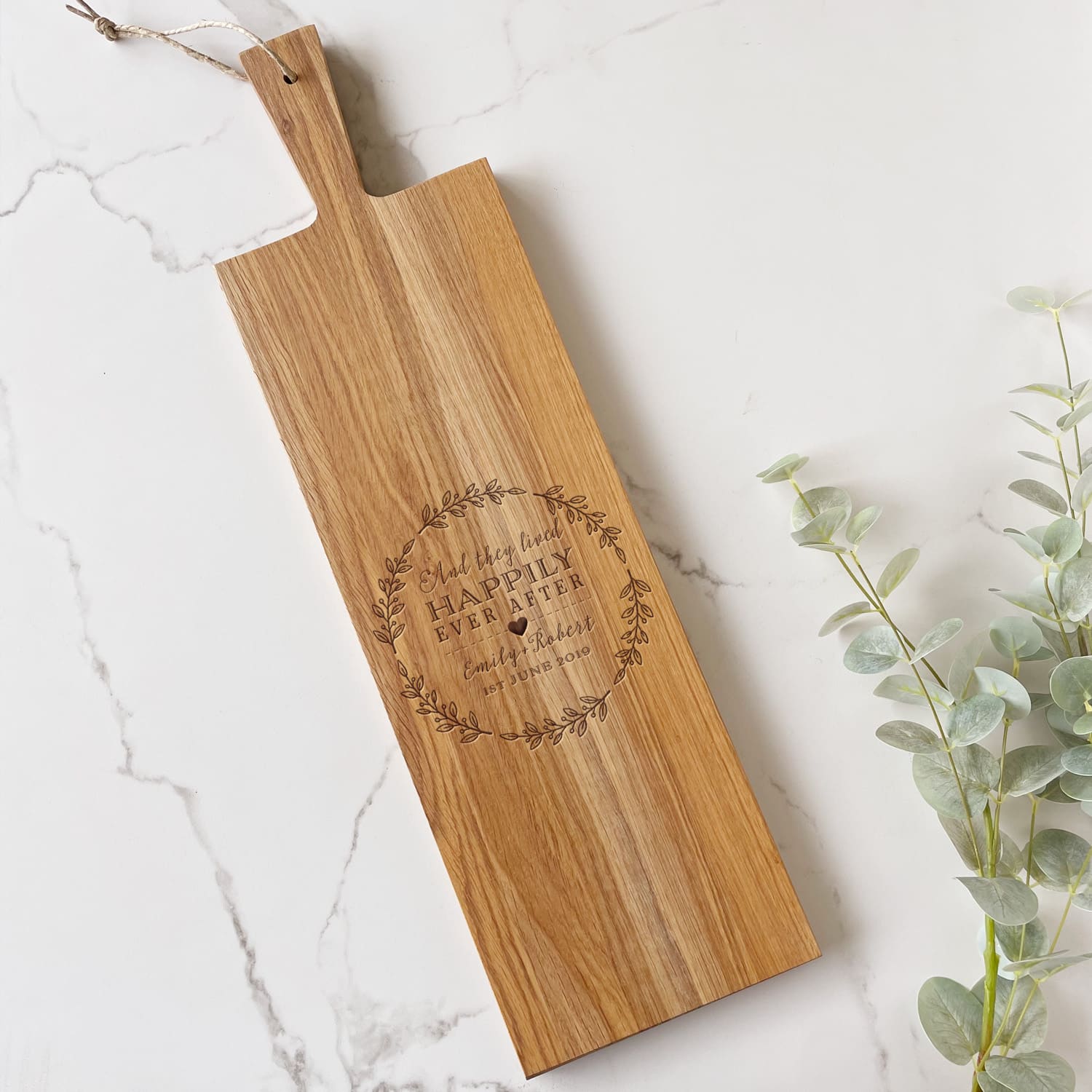 Happily Ever After Wedding Chopping board - Image 6