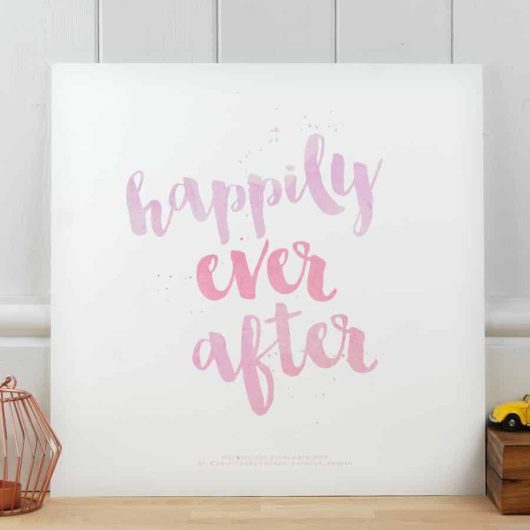Happily ever after - Art print
