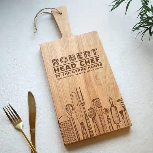 Head Chef Personalised Cutting board