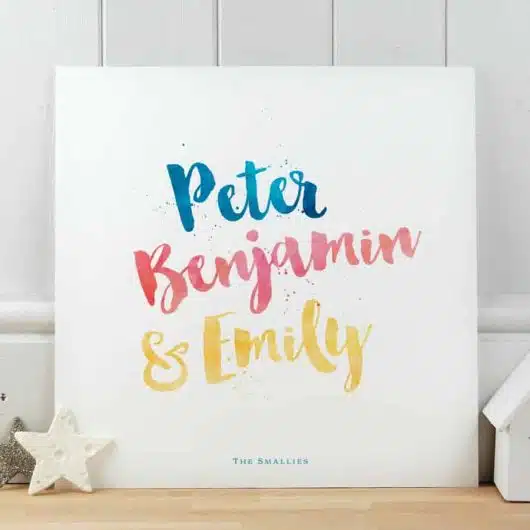 Handbrush Font Prints