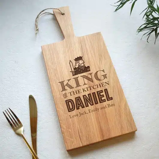 King of the Kitchen Board Oak Rectangular