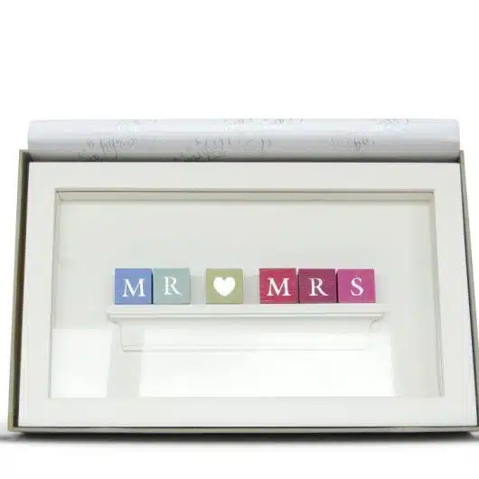 Personalised Wedding Gift, Engagement Gift or Anniversary Gift Personalised Frame