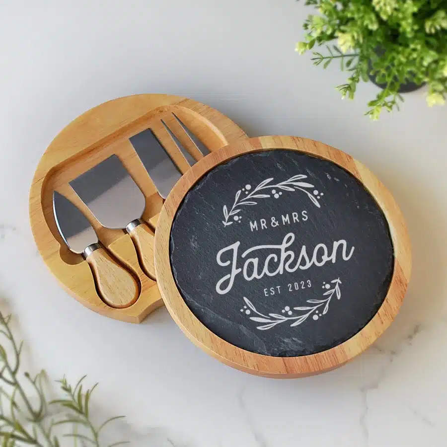 Mr & Mrs Slate Cheese Board