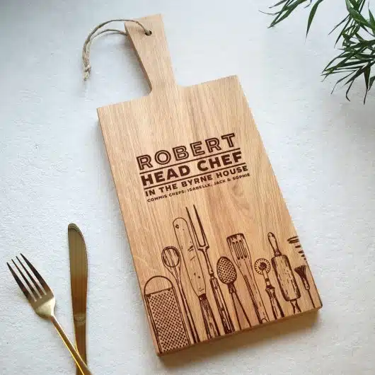 Oak Chopping Board for Chef