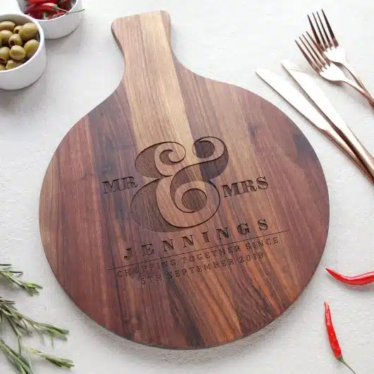 Personalised Wooden Wedding Gift