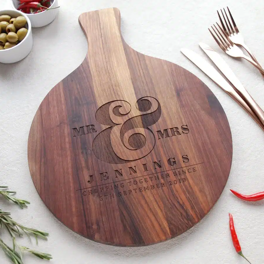 Personalised Wooden Wedding Gift