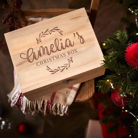 Personalised Christmas Box for Her
