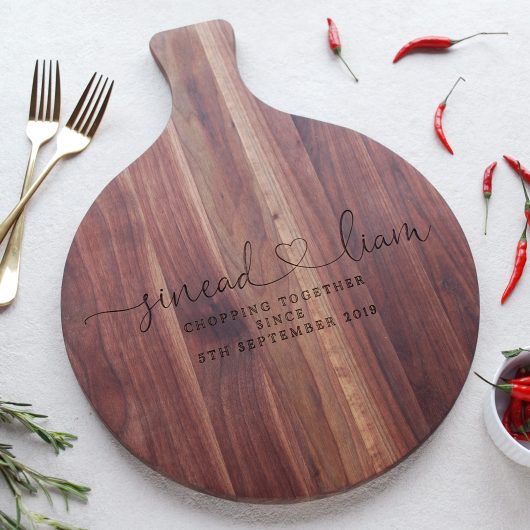 Personalised Wooden Anniversary Gift