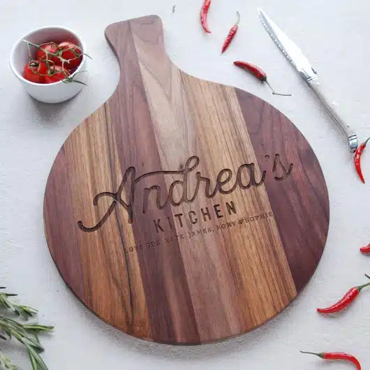 Personalised Wooden Chopping Board Gift