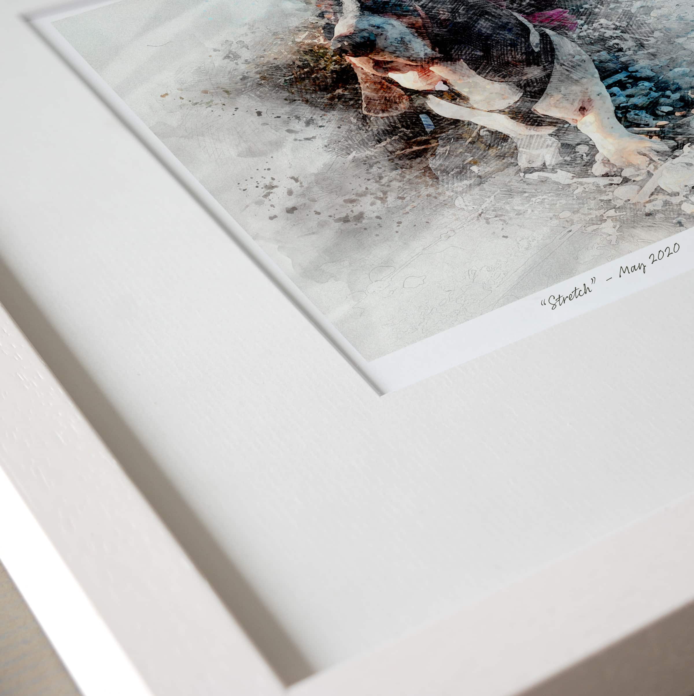 Gift for Pet Print in Colour Close Up