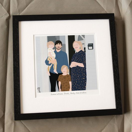 Pop Art Portrait - 4 People