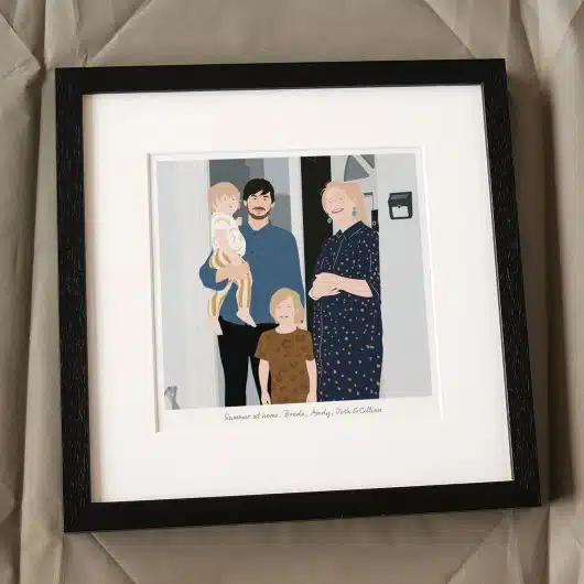 Pop Art Portrait - 4 People