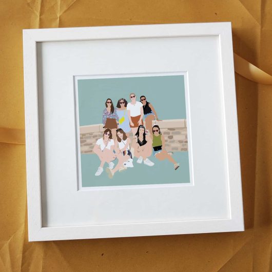 Pop Art Portrait - 8 People