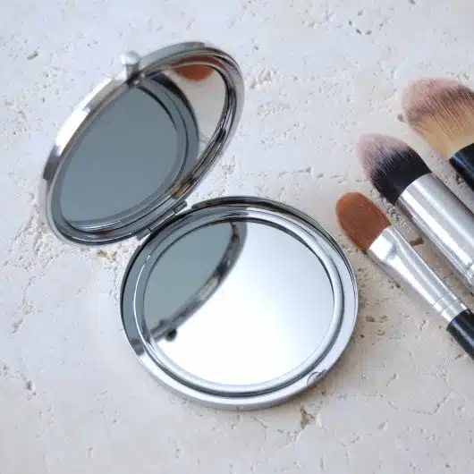 Personalised Silver Compact